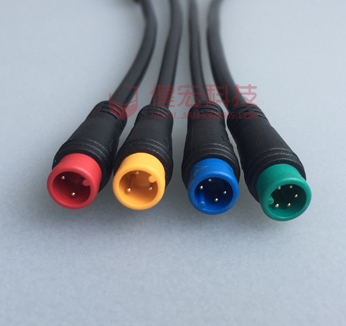 2芯、3芯、4芯、5芯防水線公插