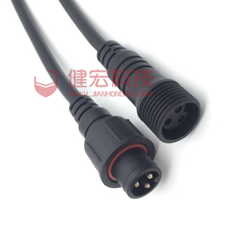 LED公母防水插頭