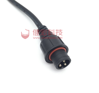 三芯尼龍防水插頭