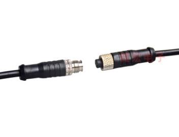 M8 2-6芯 IP65-IP68 防水連接線 金屬頭