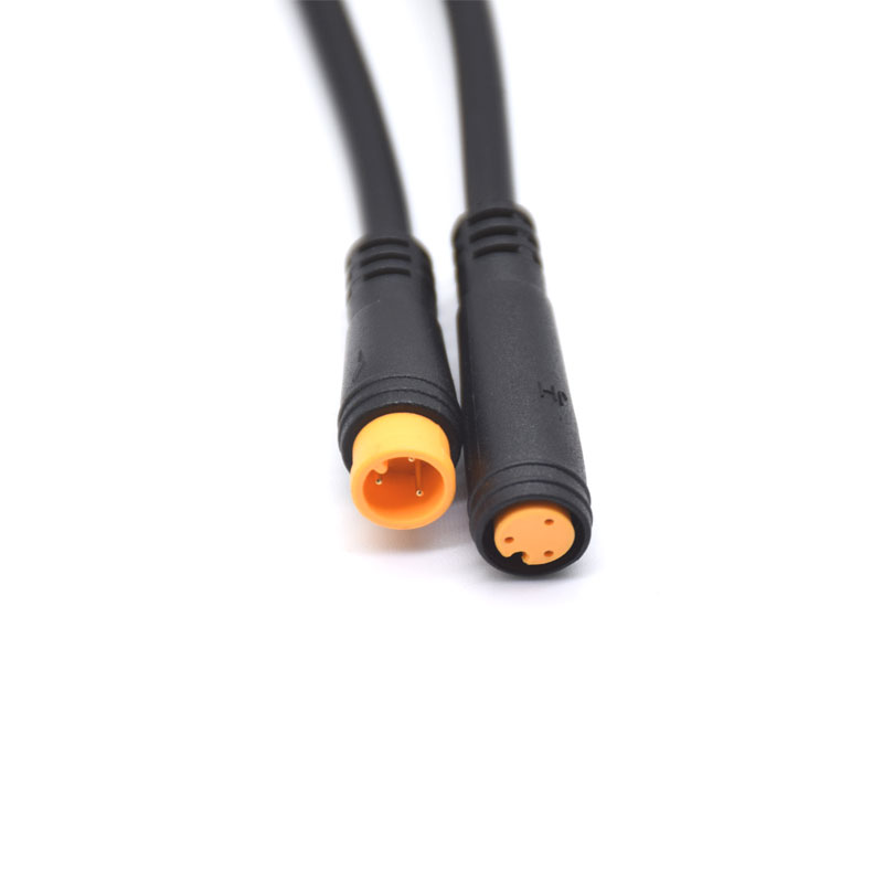 m8 2-6芯  IP65-IP68 戶外公母防水連接器