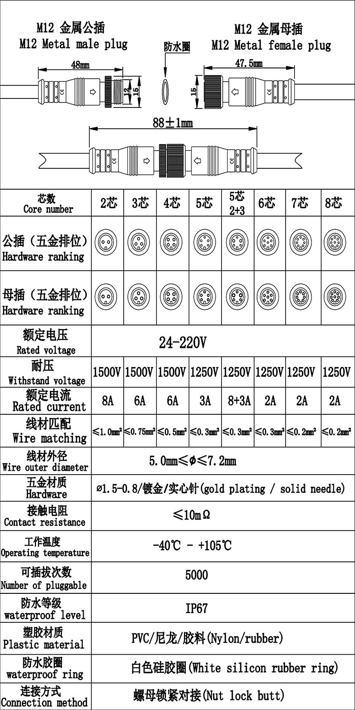 金屬防水連接線工程圖