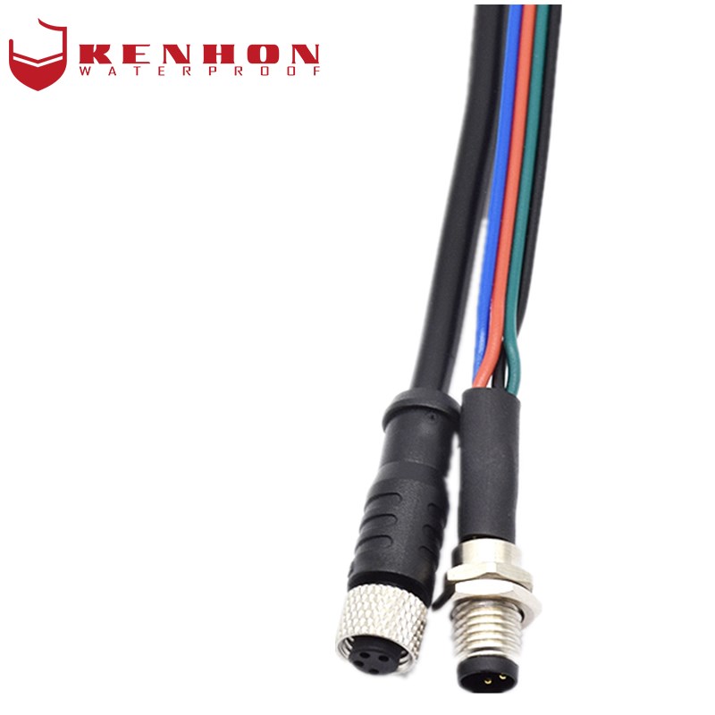 m8 2p-6p 三芯ip68防水連接線價格